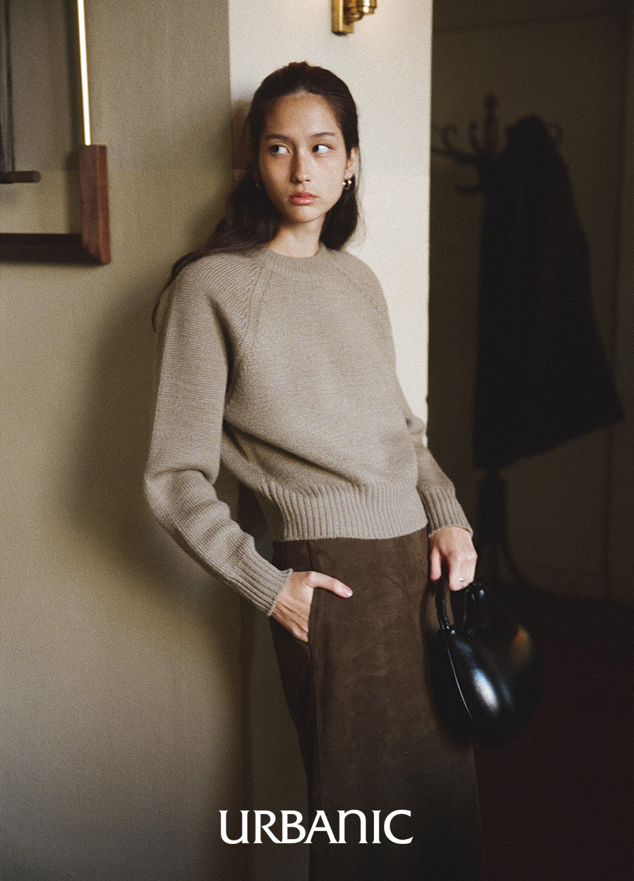 Suede Milanese Skirt