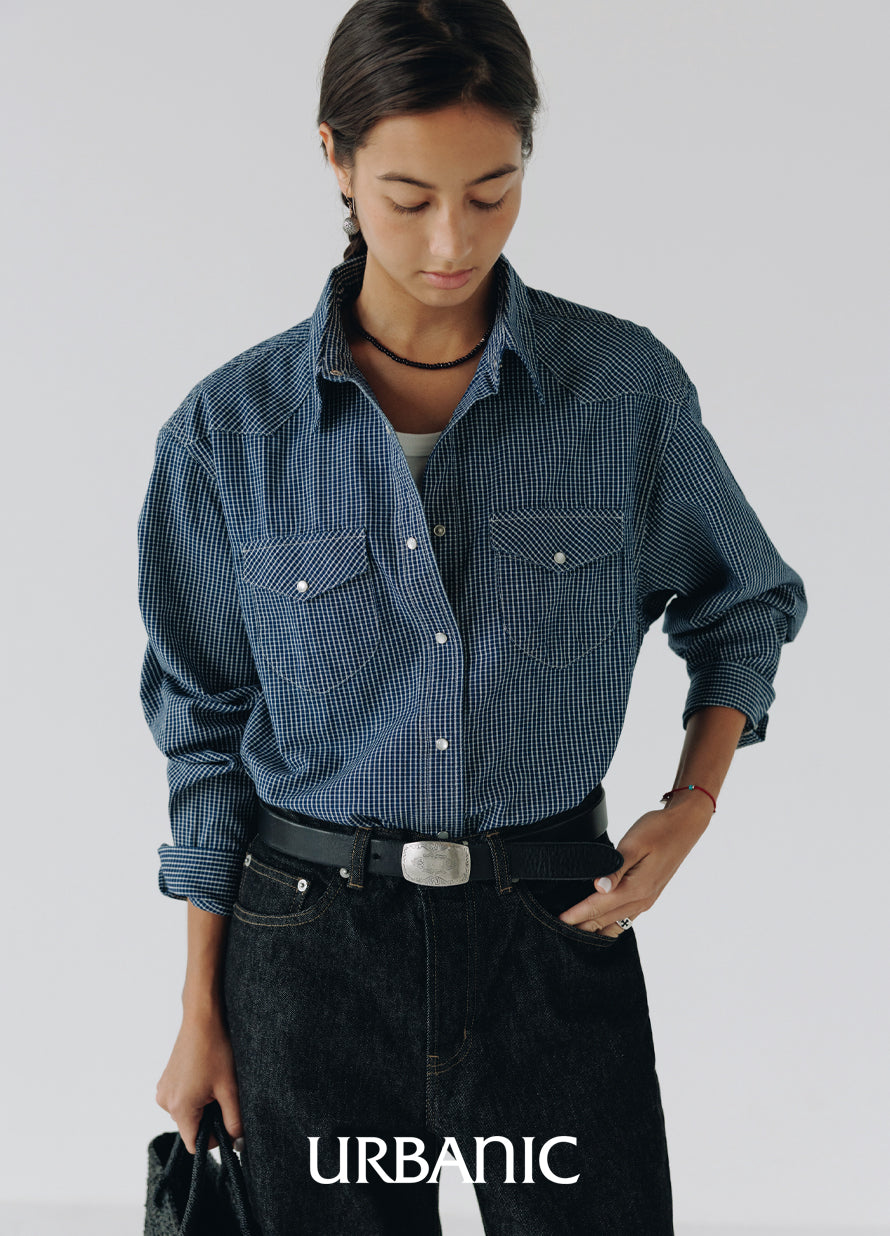 Western Gingham Shirt
